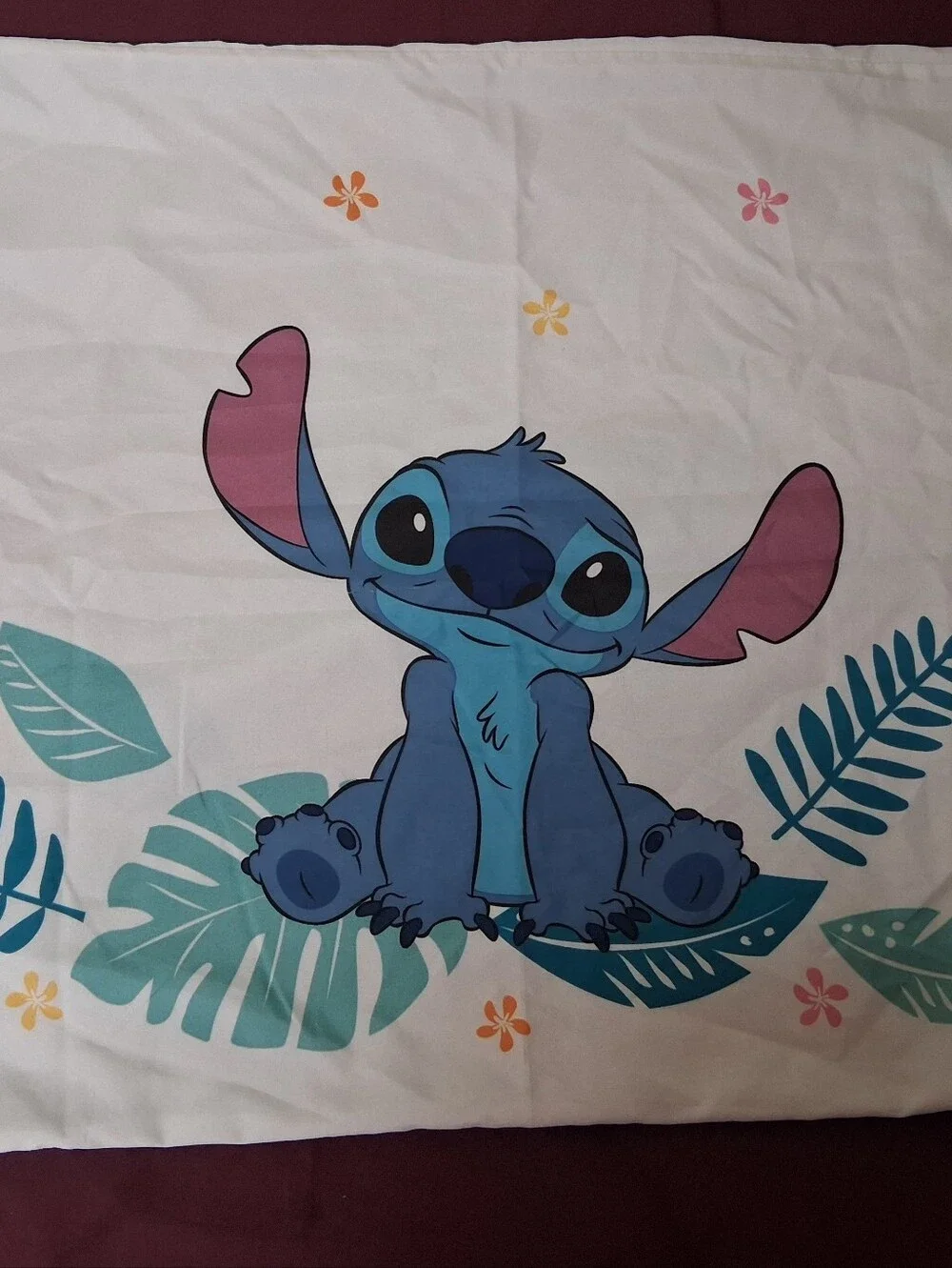 Disney Stitch Standard Size Pillowcase.